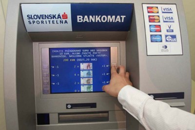 Bankomat Slovenskej sporiteľne
